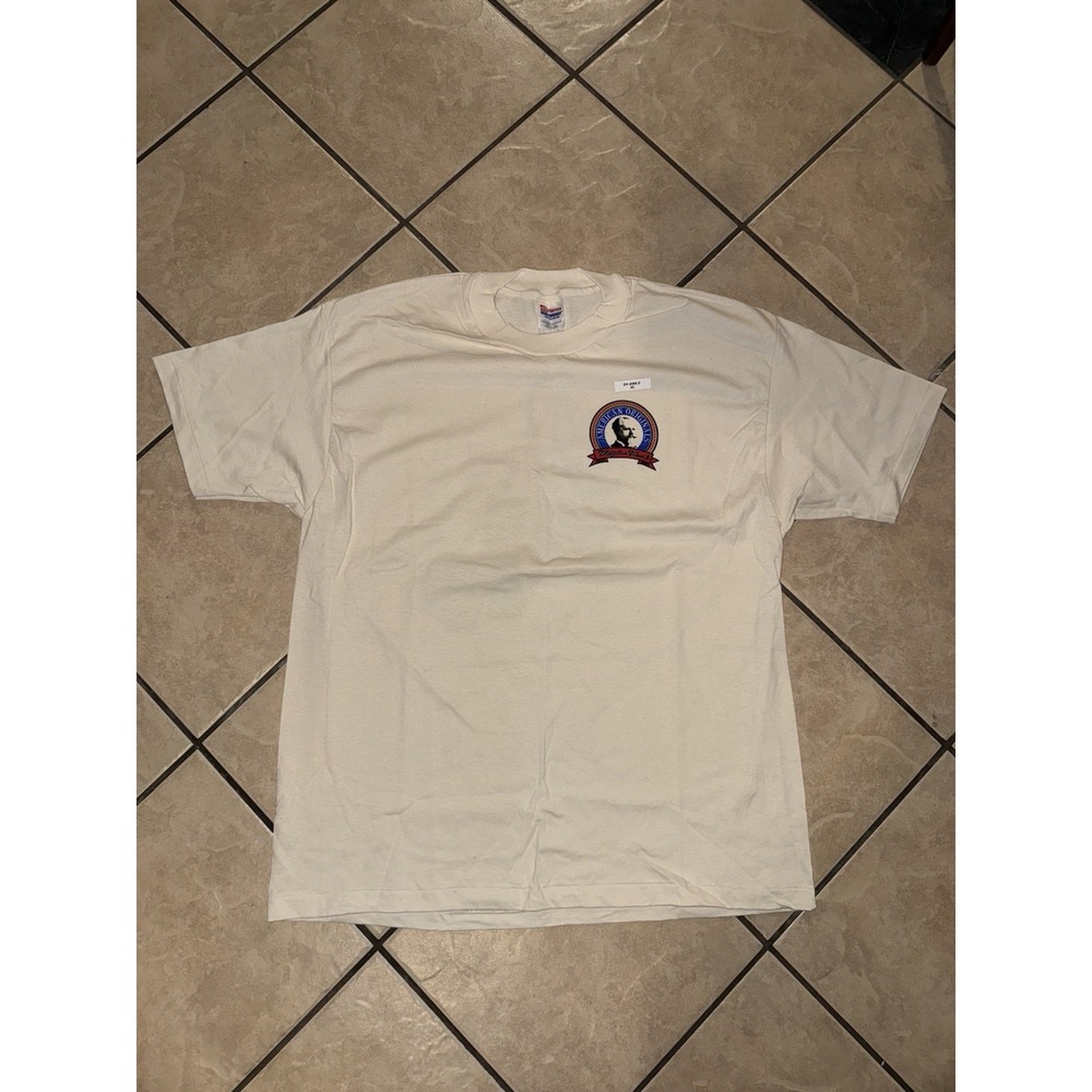 Vintage 90s Anheuser Busch American Originals Beer Label Graphic T-Shirt XL USA